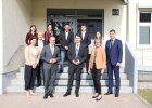 Innenstaatssekretär Sandro Kirchner zu Besuch im Landesamt für Asyl und Rückführungen